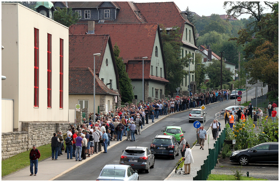 Warten auf´s alte Eisen.