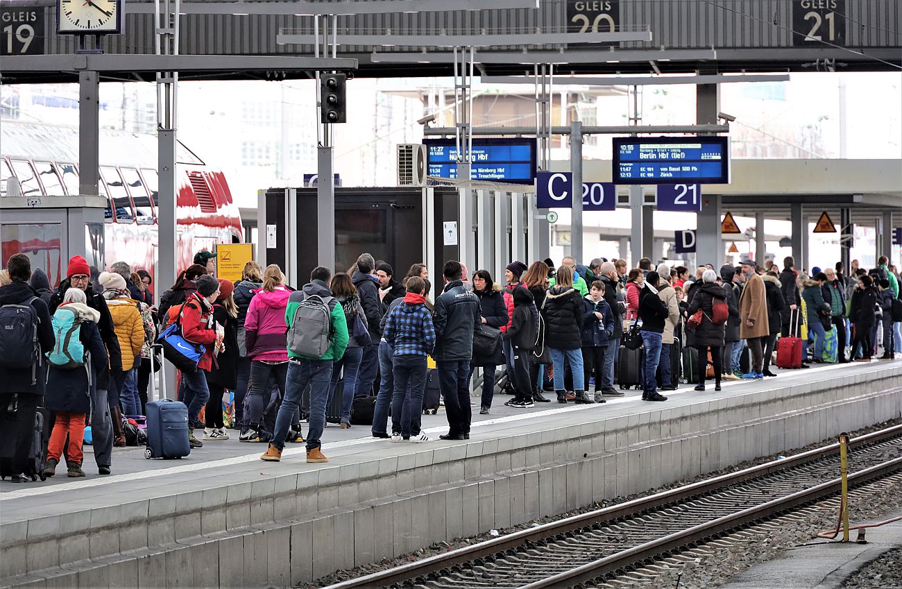 Warten - die Tugend des Bahnfahrers