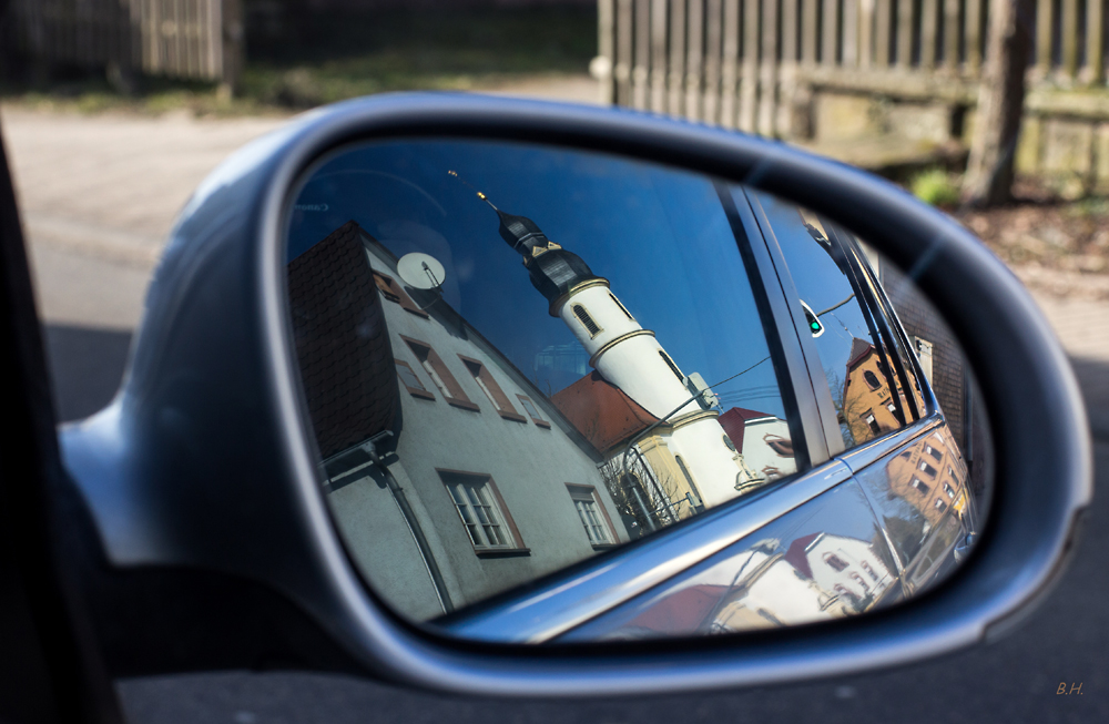 Warten im Auto