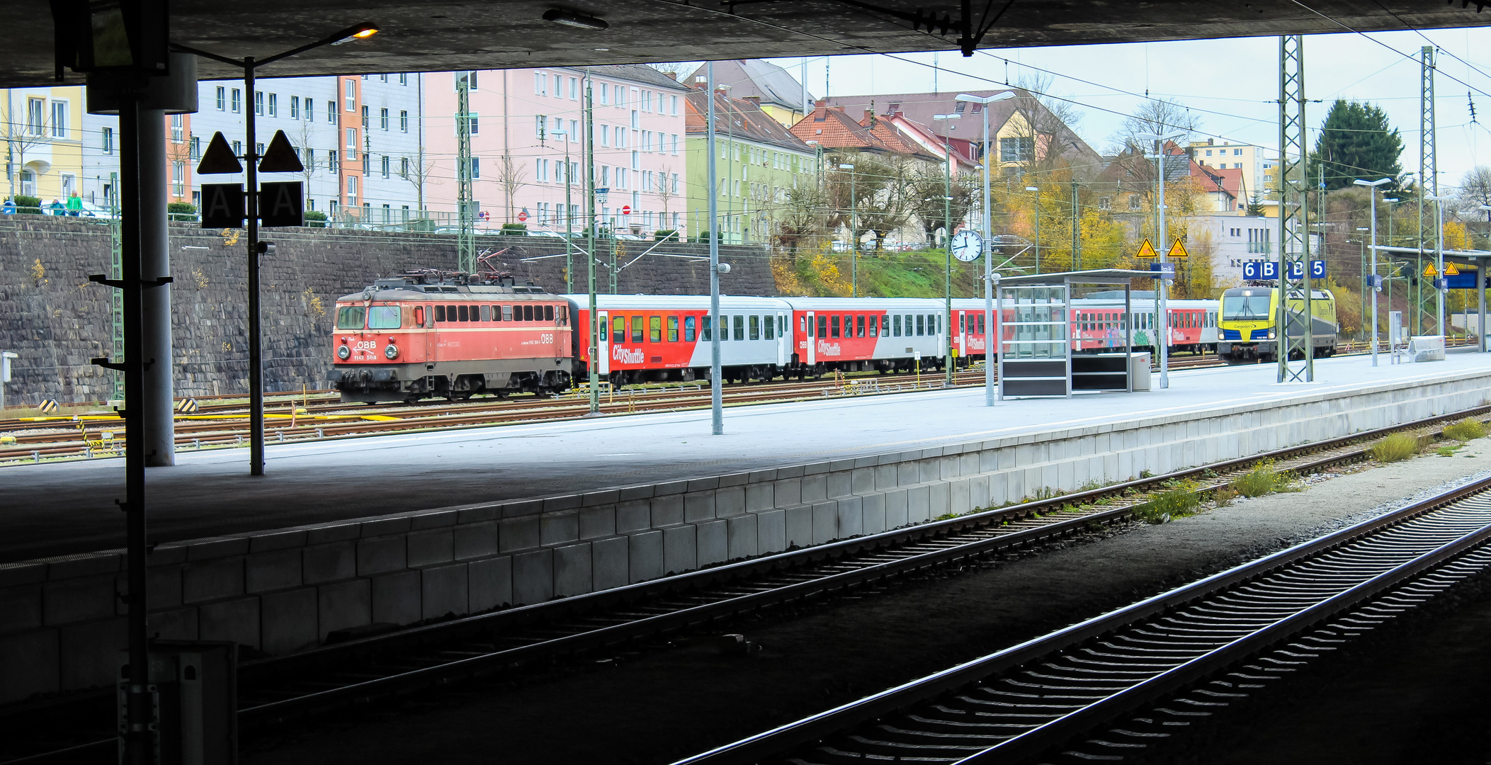 Wartend in Passau