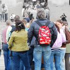 Warteschlange vor dem Reichstag