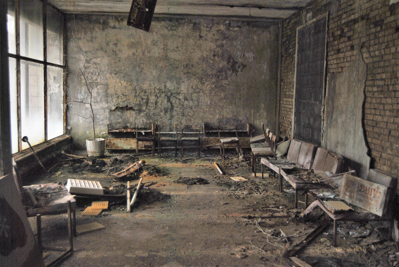 Wartezimmer in Pripyat
