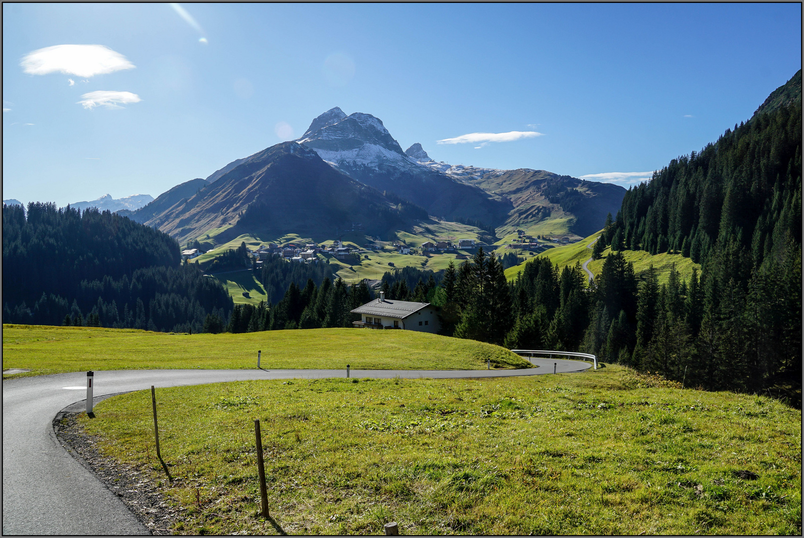 Warth mit Warther Horn und Karhorngruppe