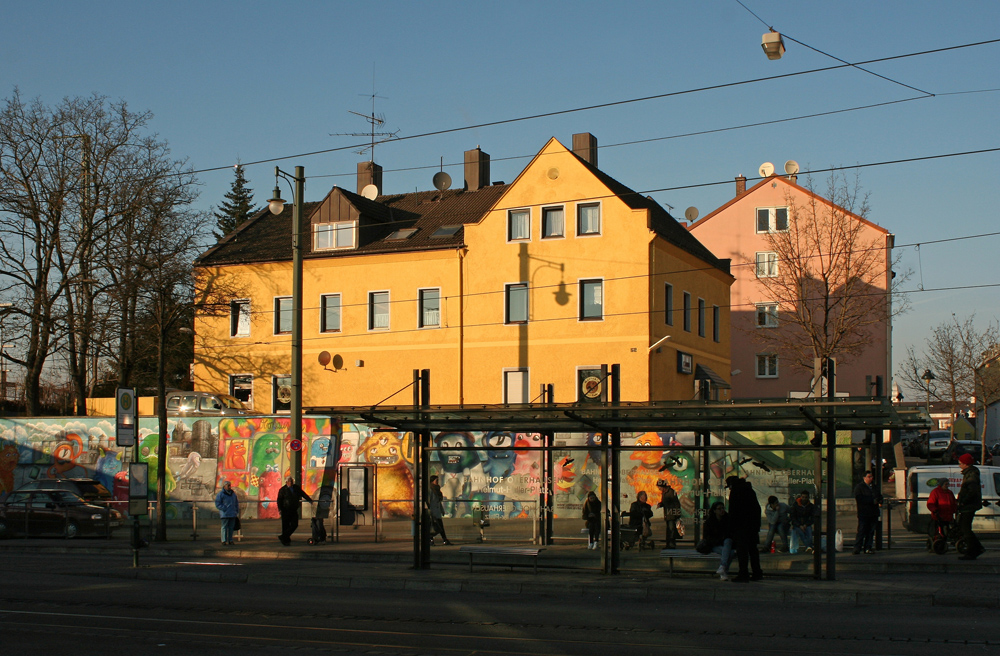 Wartn auf d Schtrossabô