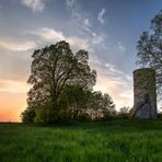 Wartturm im Abendlicht