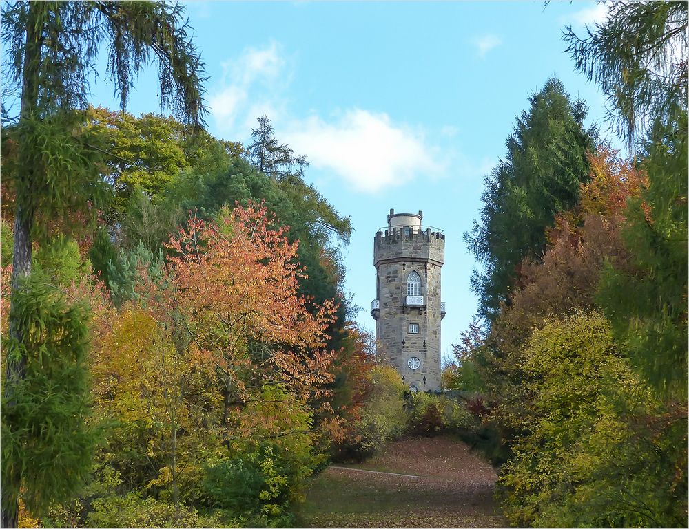 "Wartturm" im Schlosspark Wilhelmsthal