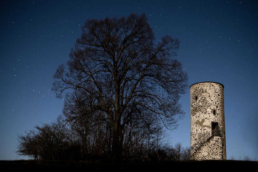 Wartturm im Vollmond II