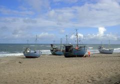 Wartung am Strand