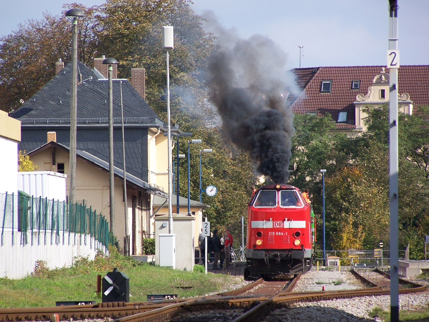 warum es Schnupperfahrt heißt...