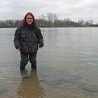 Warum nicht auch mal im Januar in den Rhein?