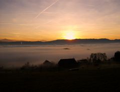 Warzhalde über'm Nebel