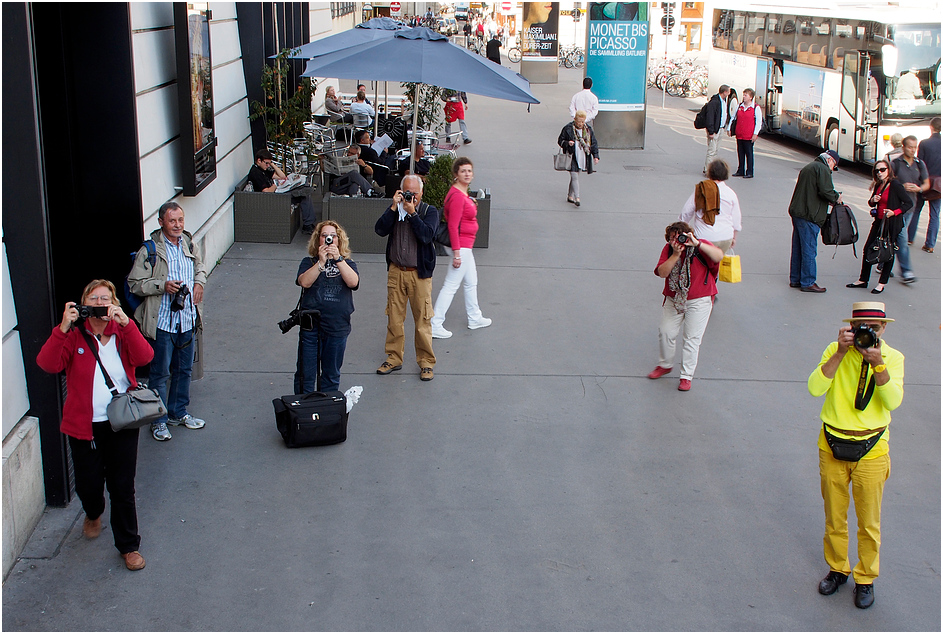 Was fotografieren die bloß alle?