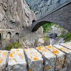 Was für Bauwerke! In der Schöllenenschlucht