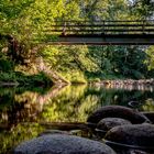 Was für ein idyllisches Badeplätzchen nur für mich alleine