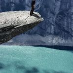 Was gibt's den hier unten (auf der Trolltunga)