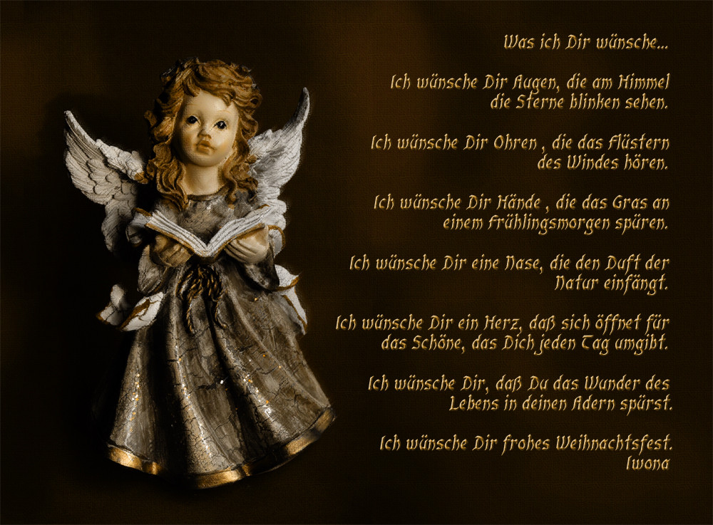 Was ich dir wünsche... Foto & Bild gratulation und feiertage