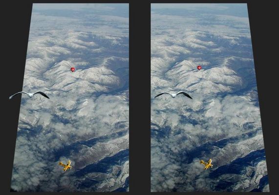 Was in der Höhe noch so alles rumfliegt......