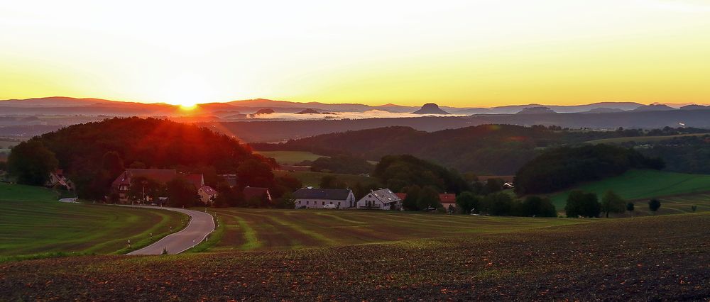 Was kann es morgens schöneres und stimmungsvolleres  geben...