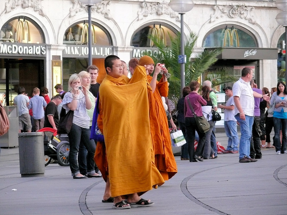 Was macht der gemeine tibetanische, buddhistische Mönch....