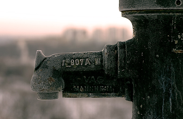 Was macht ein Hydrant im Winter?