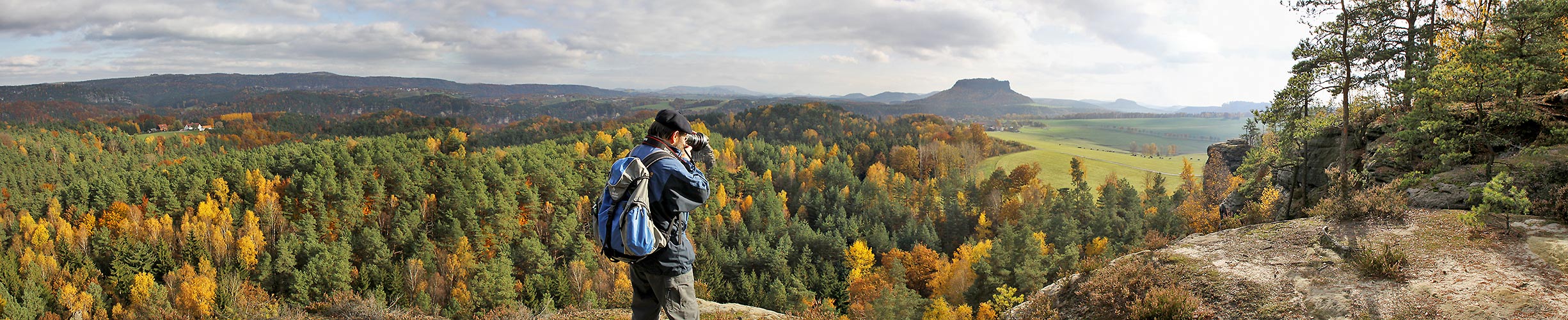 Was macht man an so einem Tag, natürlich Panoramen und Heinz Höra  ist...