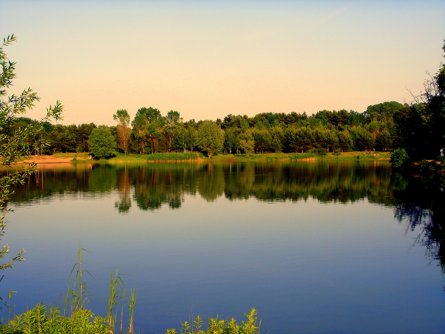 Was man aus so einem Baggersee rausholen kann