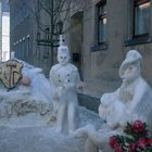 Was man in Eibenstock alles aus Schnee macht