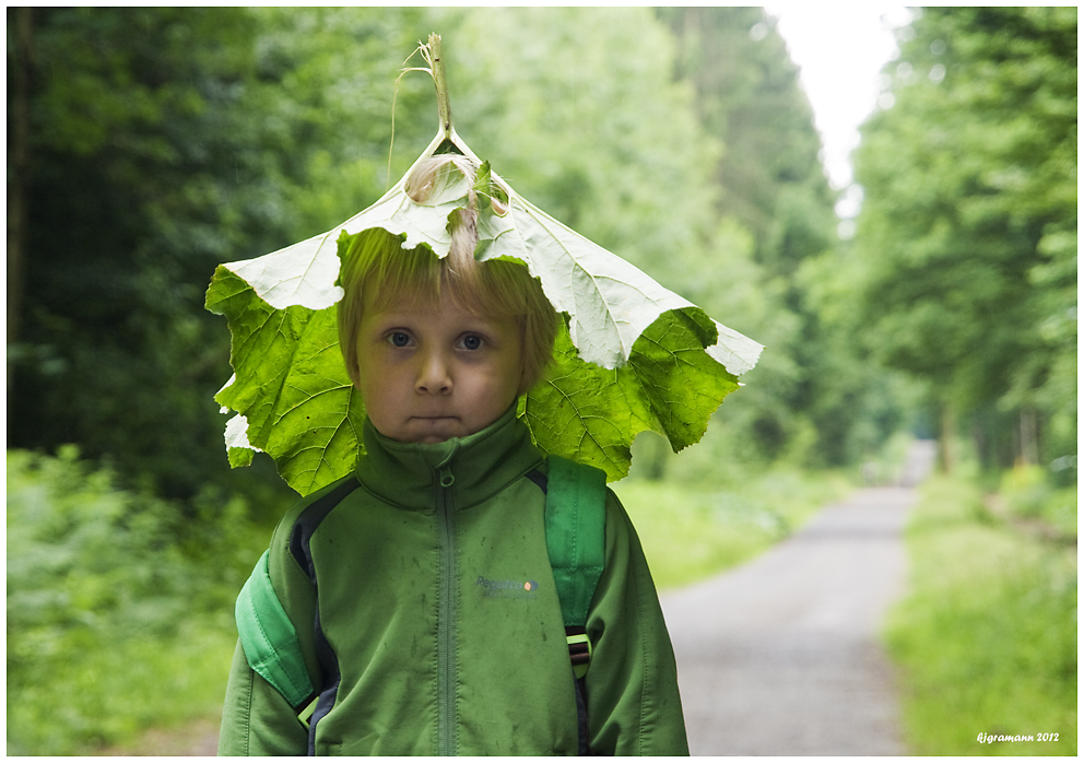 was stört mich der regen.....