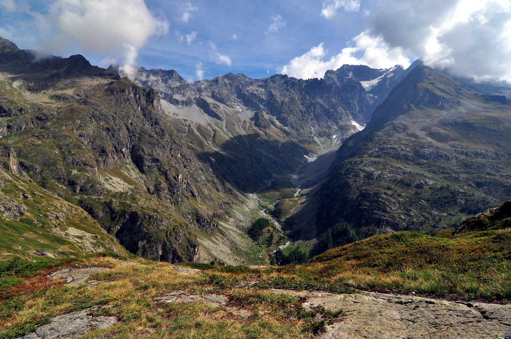 was vom Gletscher übrig blieb