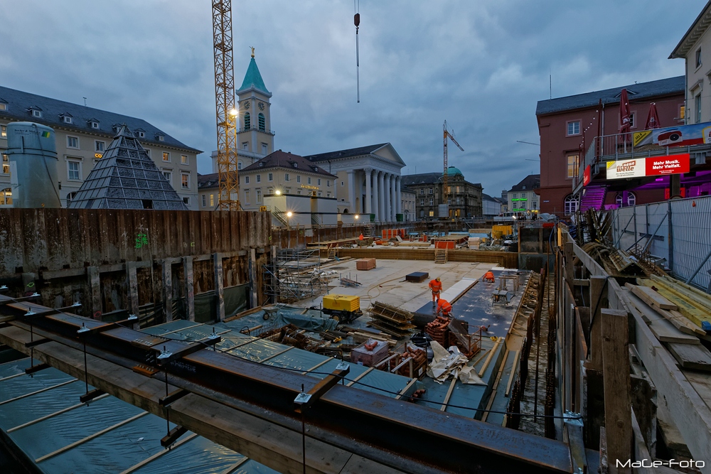 Was vom Marktplatz übrig blieb!