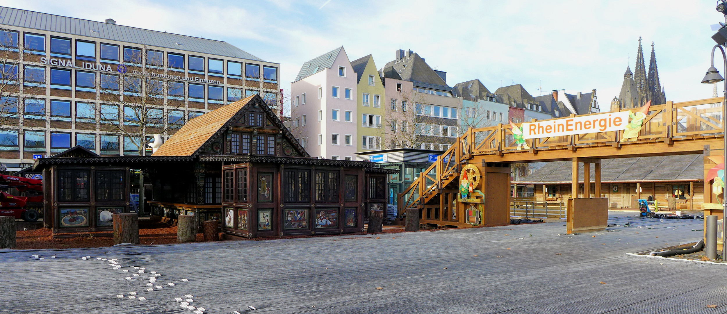 Was von der Eislaufbahn übrigblieb