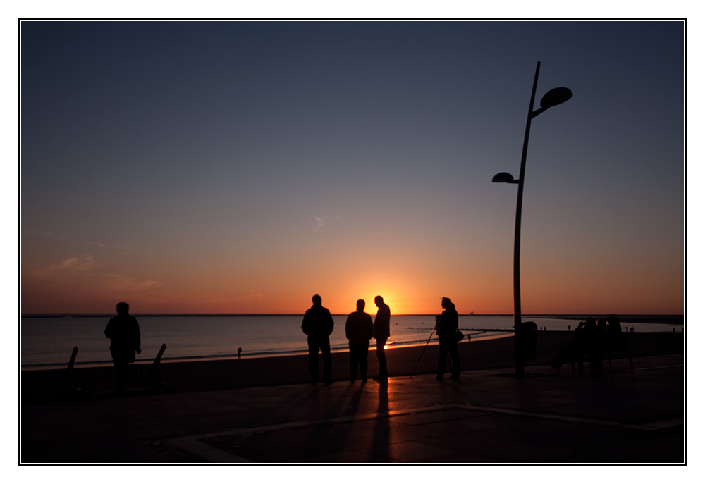 was wäre ein Borkumurlaub ohne Sonnenuntergang?