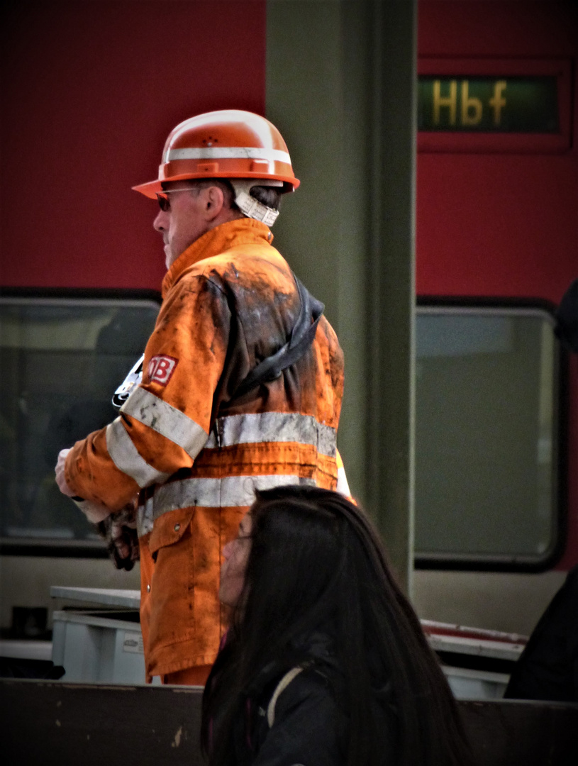 Was wären die Bahnkunden ohne ihn und seine Kollegen