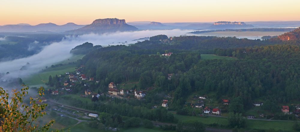 Was war das doch für ein herrlicher Morgen gestern auf der Bastei...