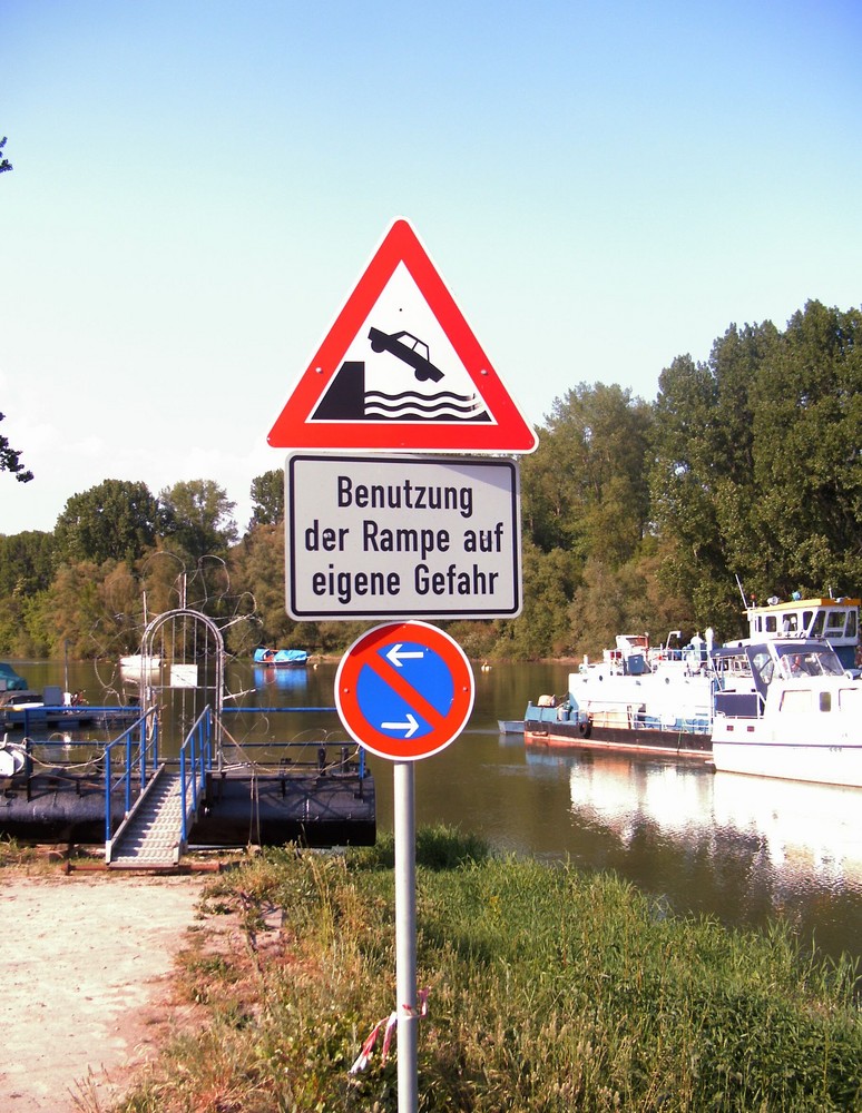 Was will uns dieses Schild sagen?