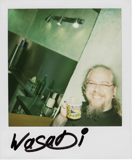 wasabi - oder jetzt polaroidisierts endlich bei mir