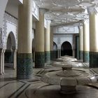 Waschanlage Moschee Hassan II. Casablanca