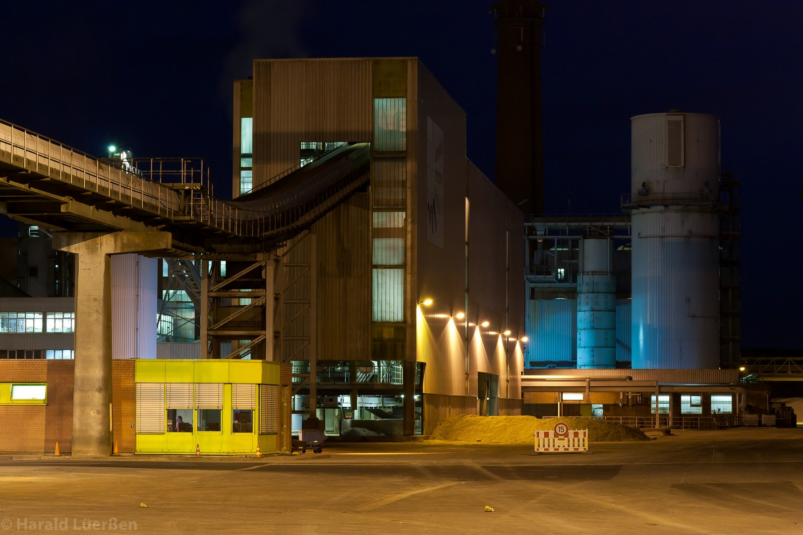 Waschhaus und Saftgewinnung der Zuckerfabrik Schladen