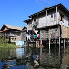 Waschtag am Inle See