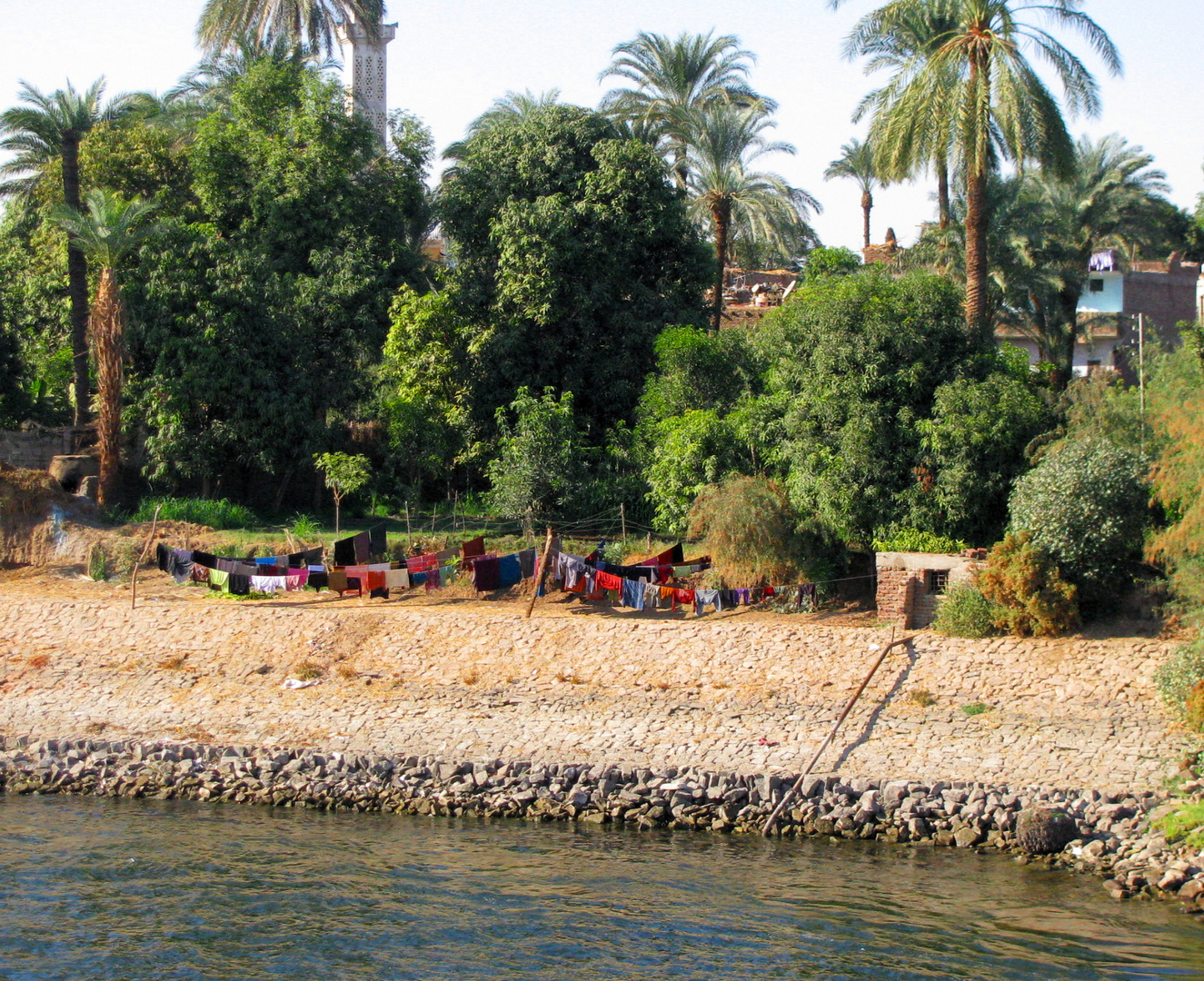 Waschtag am Nil