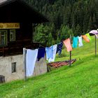 Waschtag auf der Alm