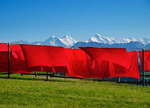 Waschtag auf der Alm