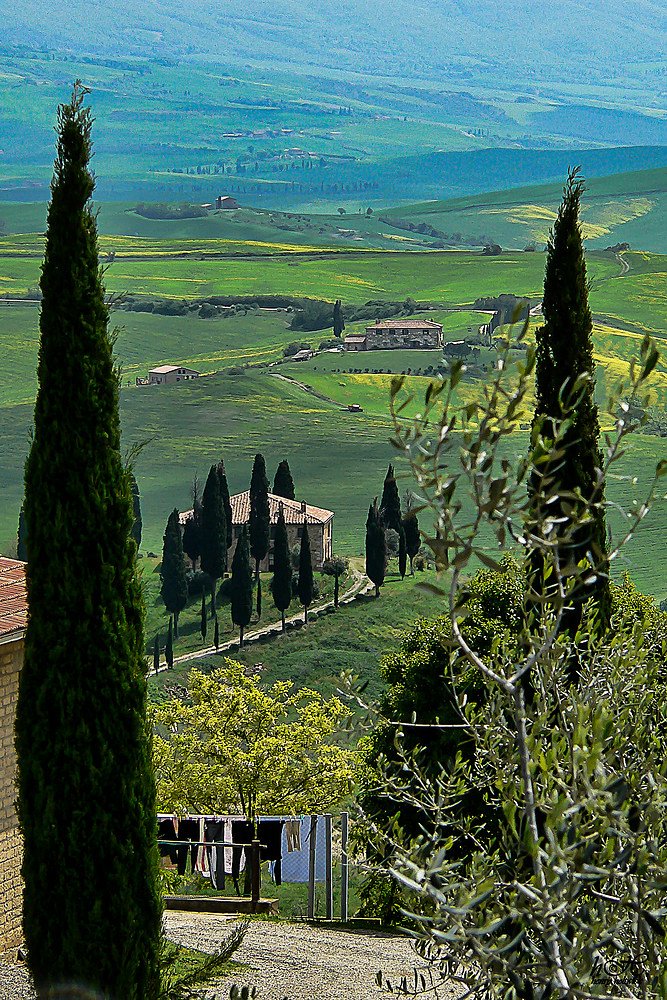 Waschtag in der Toscana