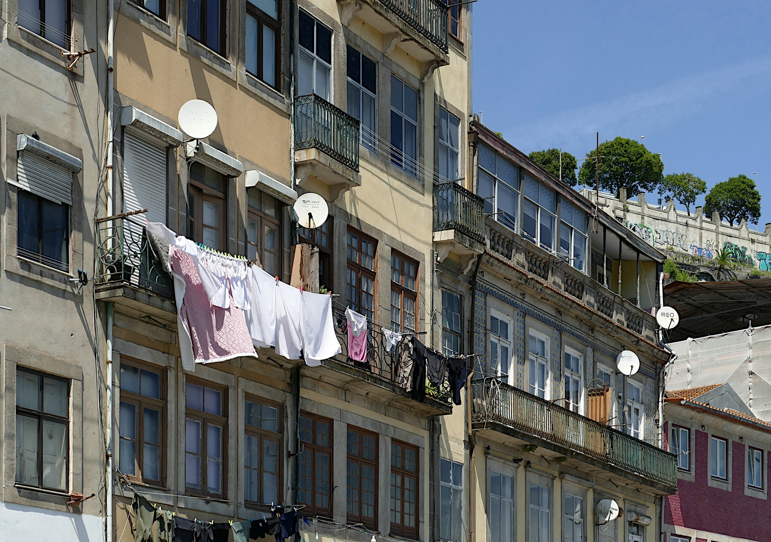 Waschtag in Porto