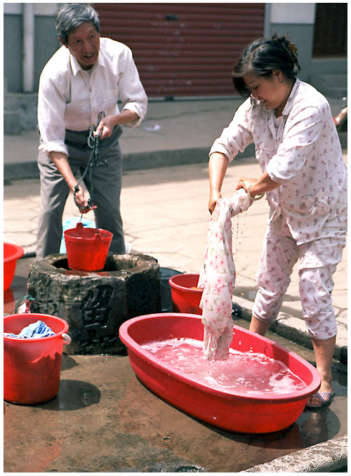 Waschtag in Suzhou