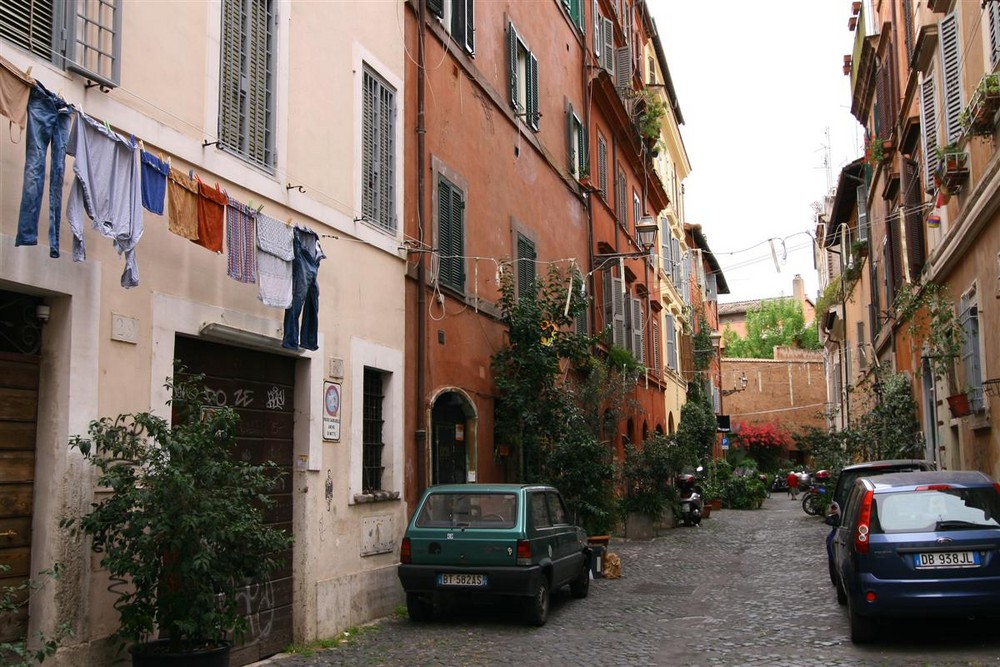 Waschtag in Trastevere