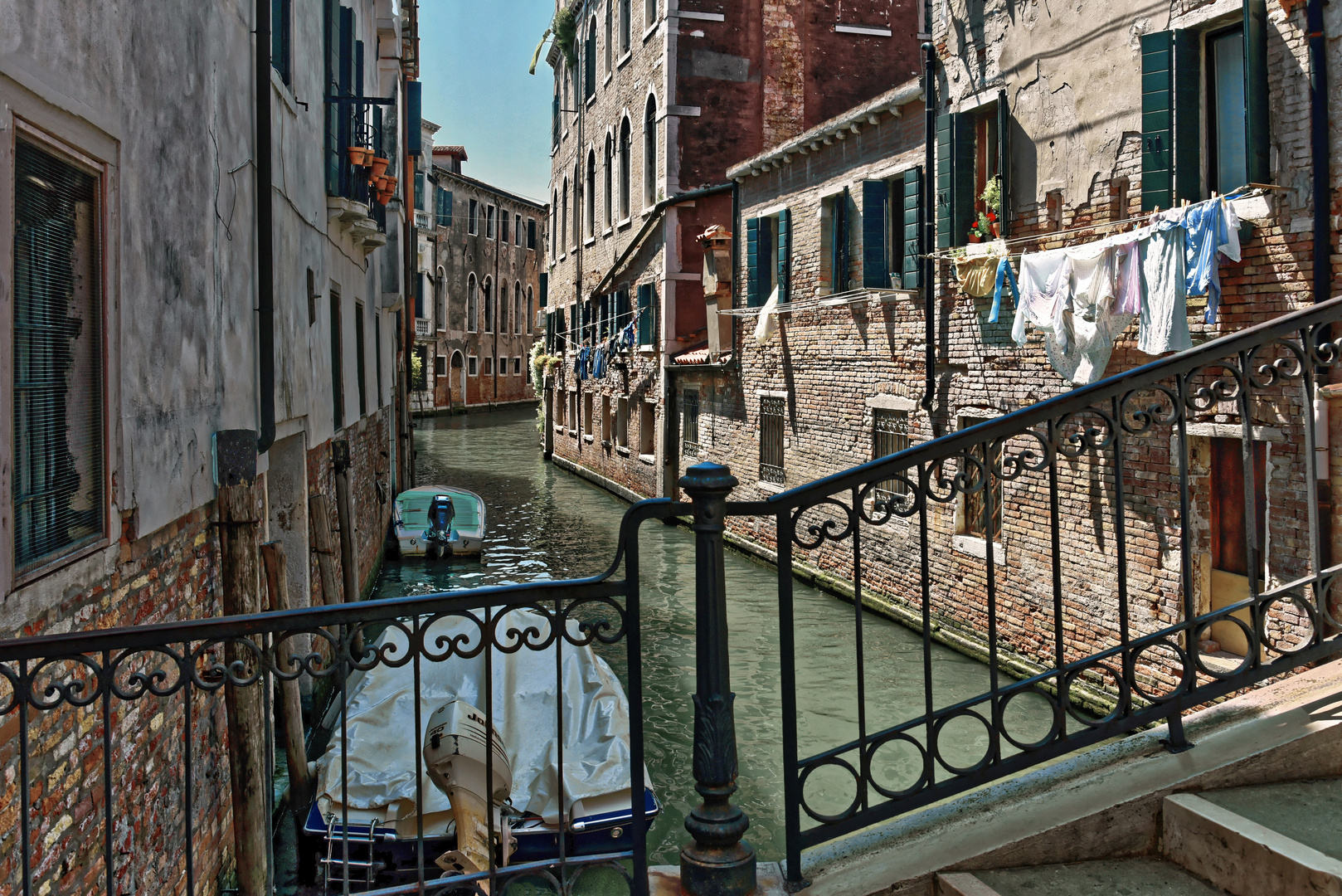Waschtag in Venedig