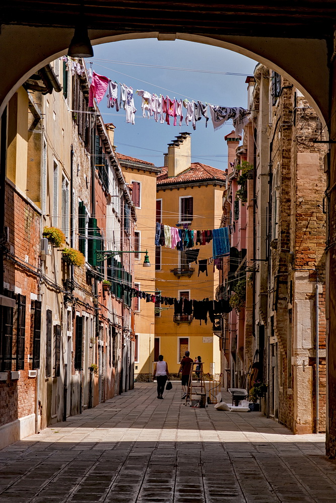 Waschtag in Venedig