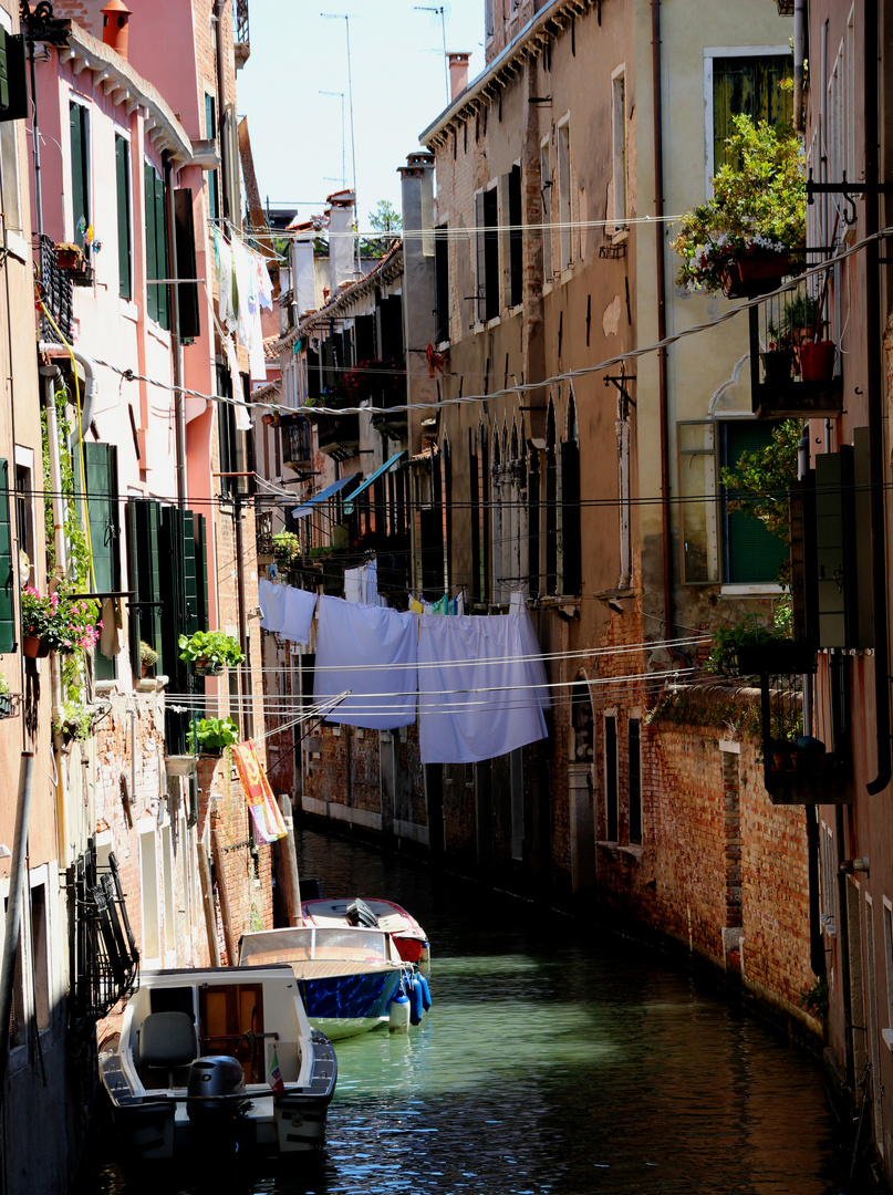 Waschtag in Venedig