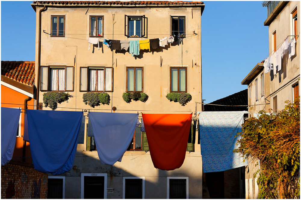 Waschtag in Venedig